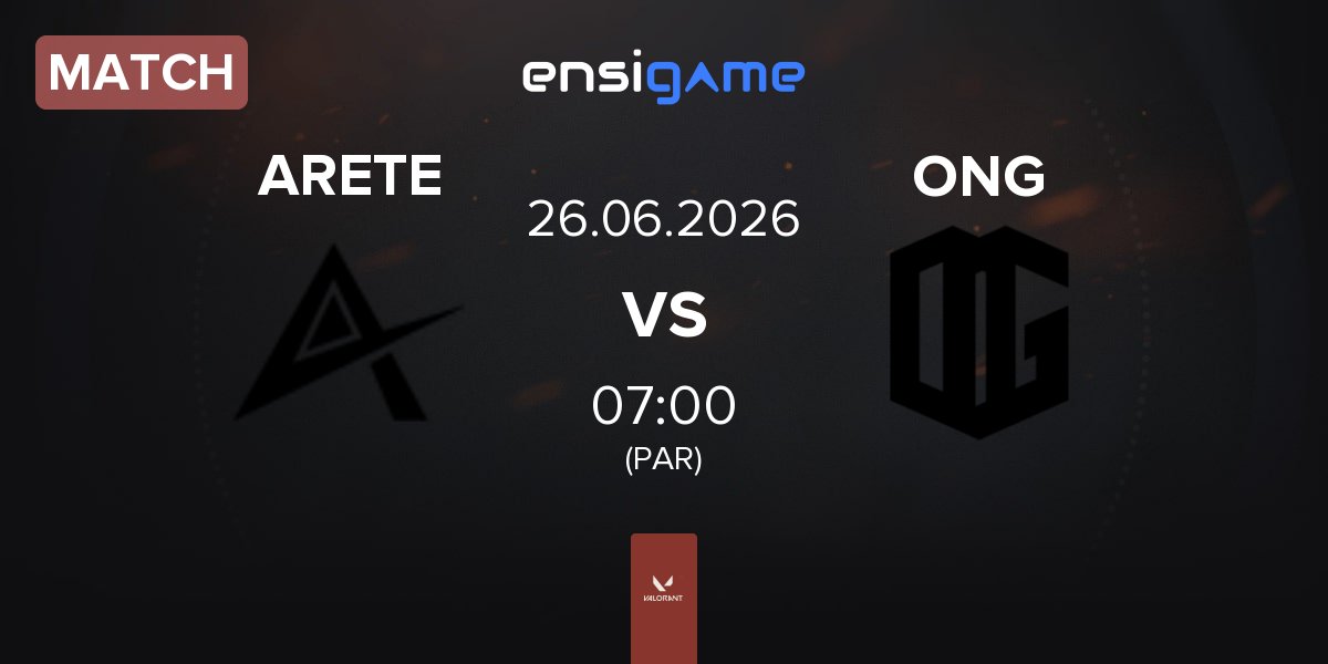 Match ARETE vs ONSIDE GAMING ONG | 26.06