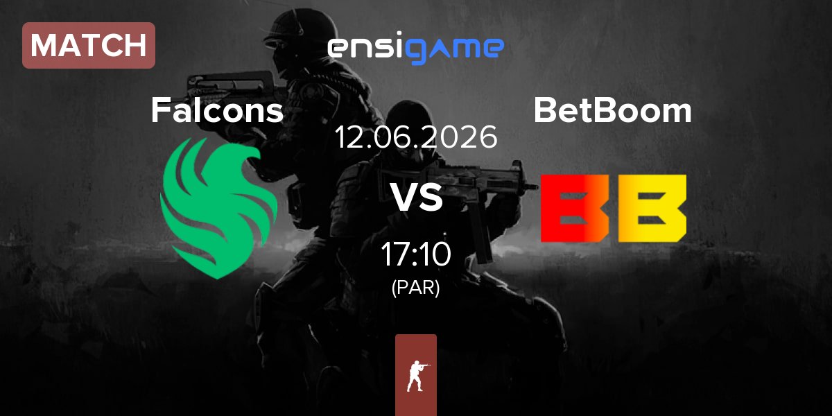 Partida Team Falcons Falcons vs BetBoom | 12.06