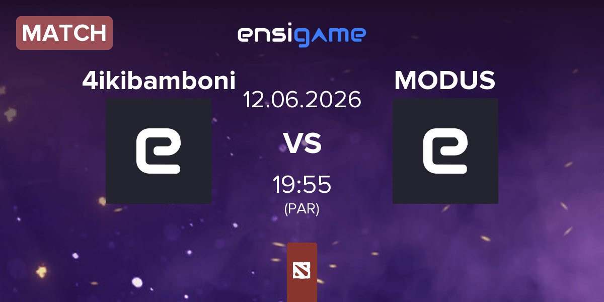 Match 4ikibamboni vs MODUS | 12.06