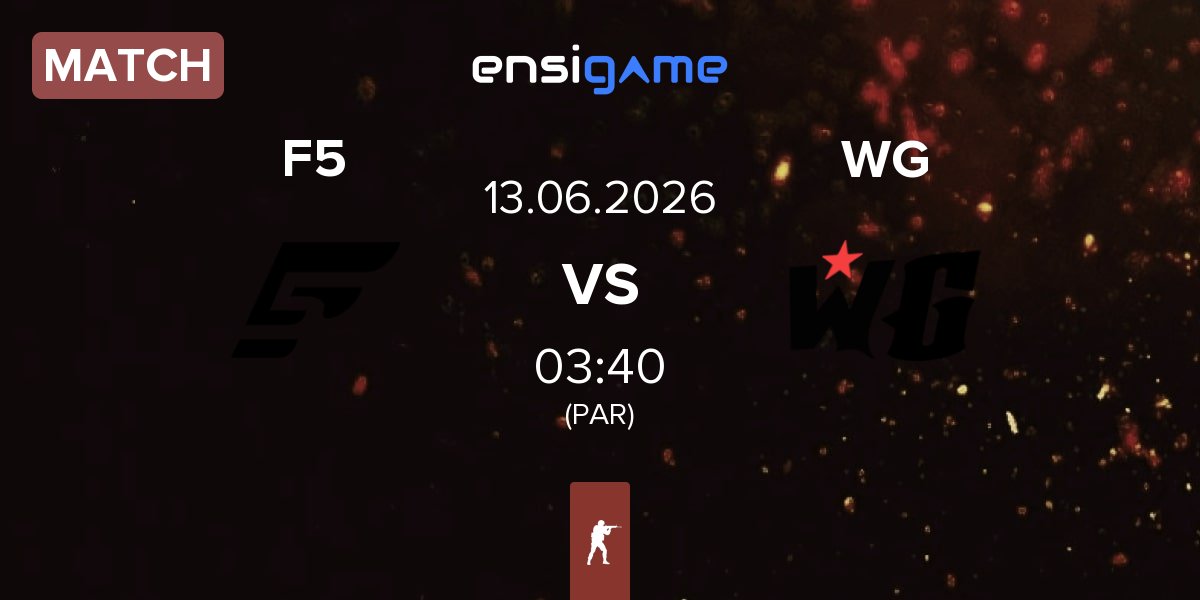 Match F5 vs Wanted Goons WG | 13.06
