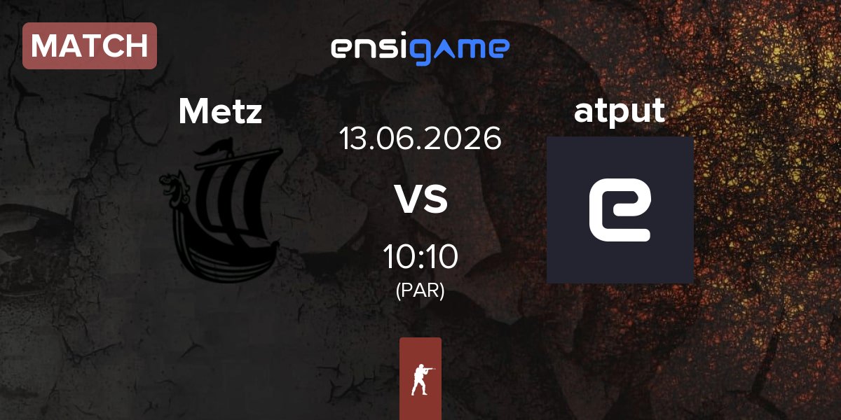 Match Metizport Metz vs atputies atput | 13.06
