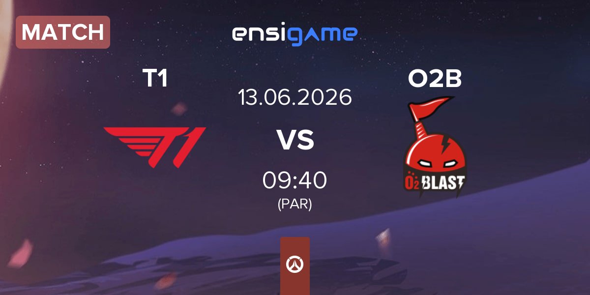 Match T1 vs O2 Blast O2B | 13.06