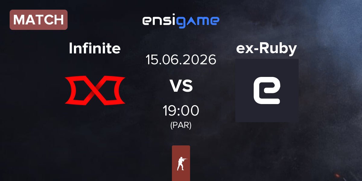 Partida Infinite Gaming Infinite vs ex-RUBY ex-Ruby | 15.06