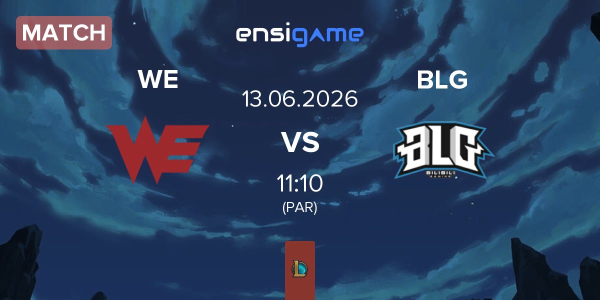 Partida Team WE WE vs Bilibili Gaming BLG | 13.06