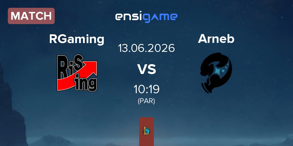 Match Rising Gaming RGaming vs Arneb | 13.06