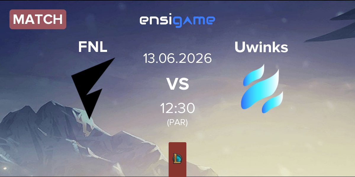 Match FENNEL FNL vs Uwinks | 13.06
