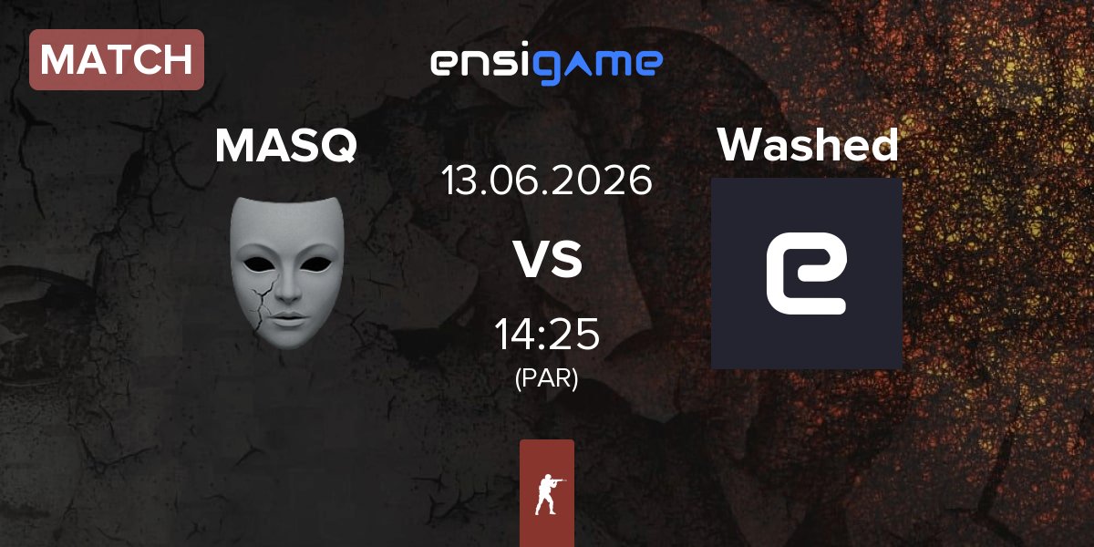 Match MASQ vs Washed | 13.06