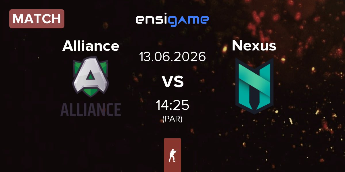 Match Alliance vs Nexus Gaming Nexus | 13.06
