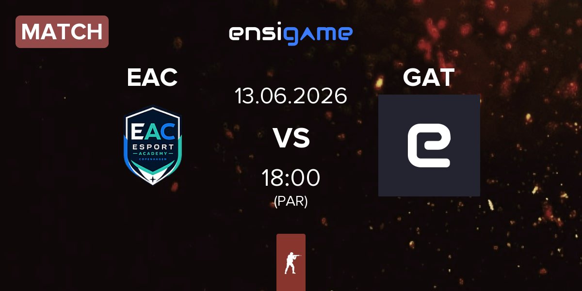 Match Esport Academy Copenhagen EAC vs Gatorian GAT | 13.06