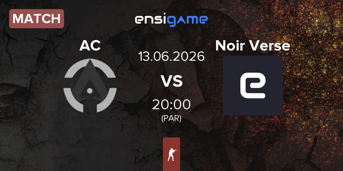 Match aimclub AC vs Noir Verse NV | 13.06