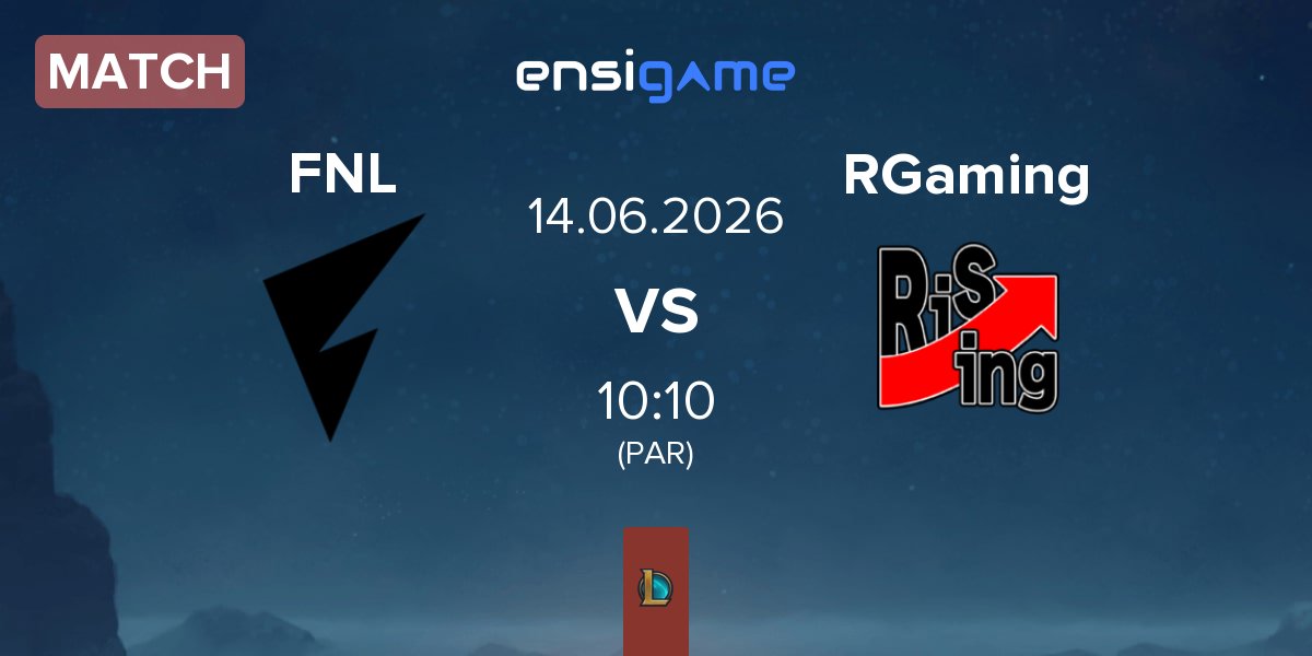 Match FENNEL FNL vs Rising Gaming RGaming | 14.06