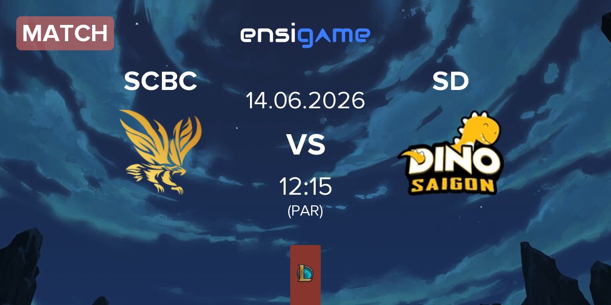 Partida SN CyberCore Esports SCBC vs Saigon Dino SD | 14.06