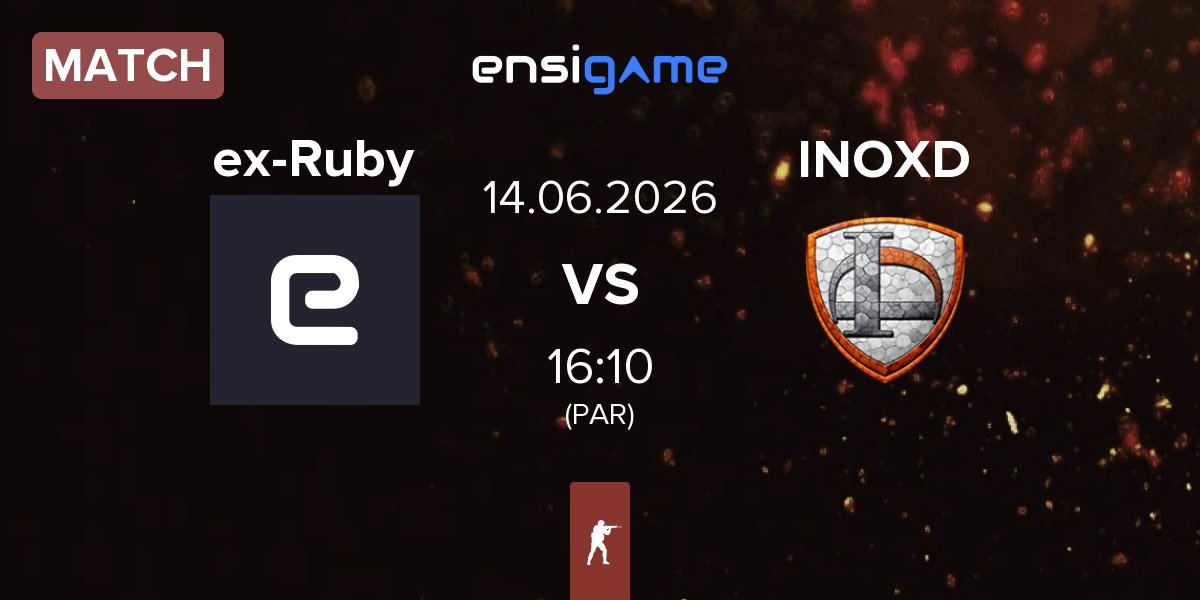 Partida ex-RUBY ex-Ruby vs INOX Division INOXD | 14.06
