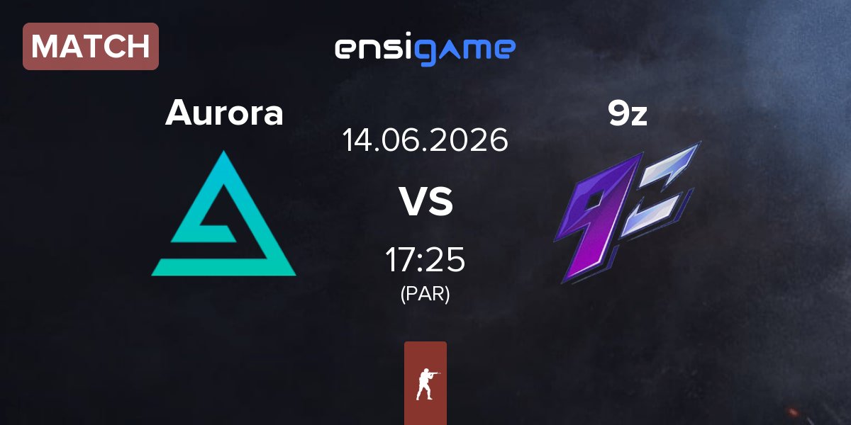 Partida Aurora Gaming Aurora vs 9z Team 9z | 14.06