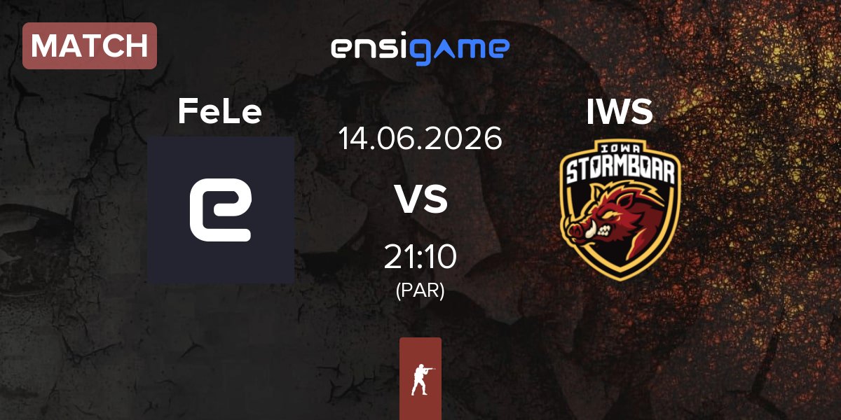 Match Festina Lente FeLe vs Iowa Stormboar IWS | 14.06