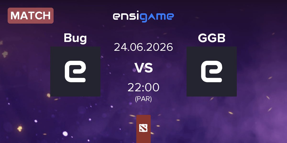 Partida The Bug Bug vs GG Boom GGB | 24.06