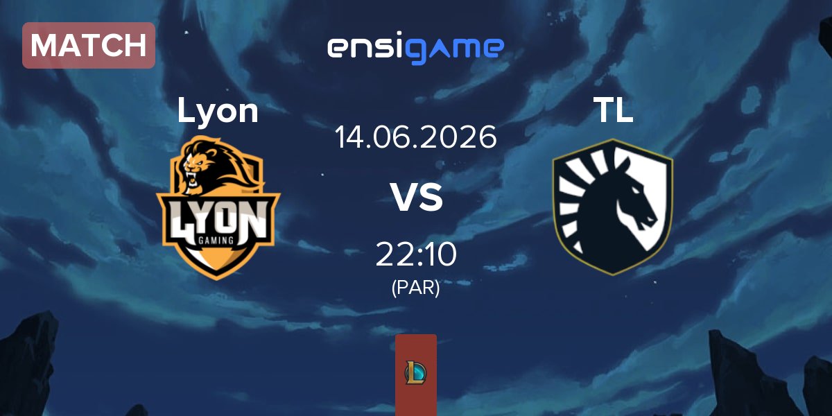 Match Lyon Gaming Lyon vs Team Liquid TL | 14.06