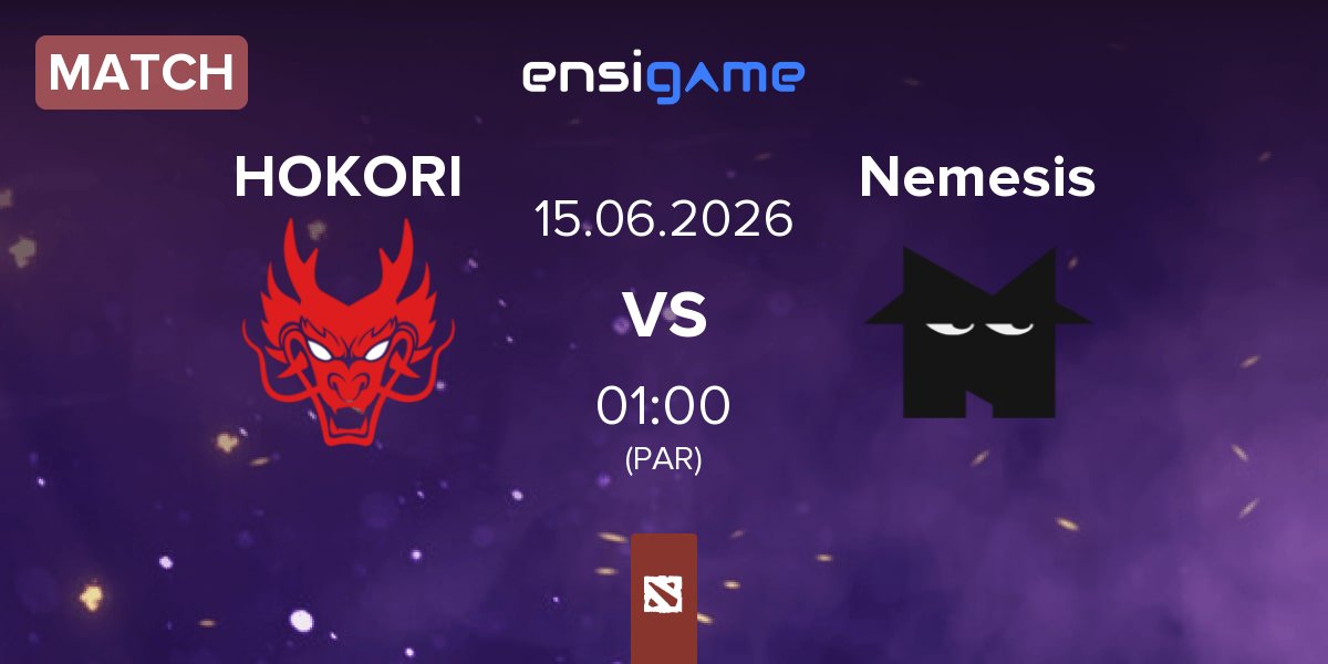 Match Hokori HOKORI vs Team Nemesis Nemesis | 15.06