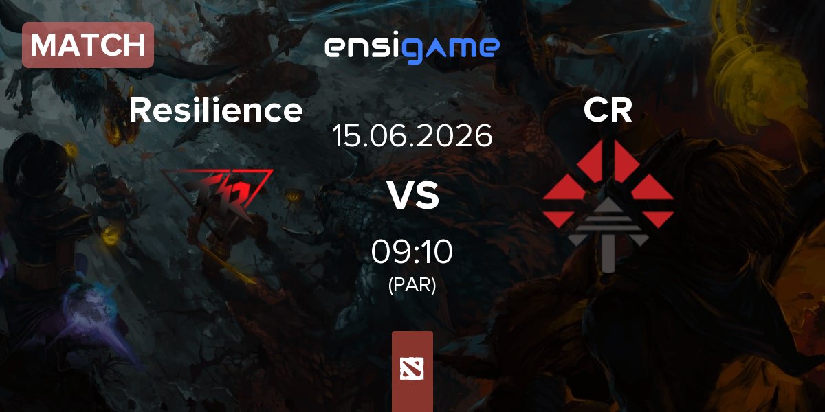 Match Team Resilience Resilience vs Cloud Rising CR | 15.06