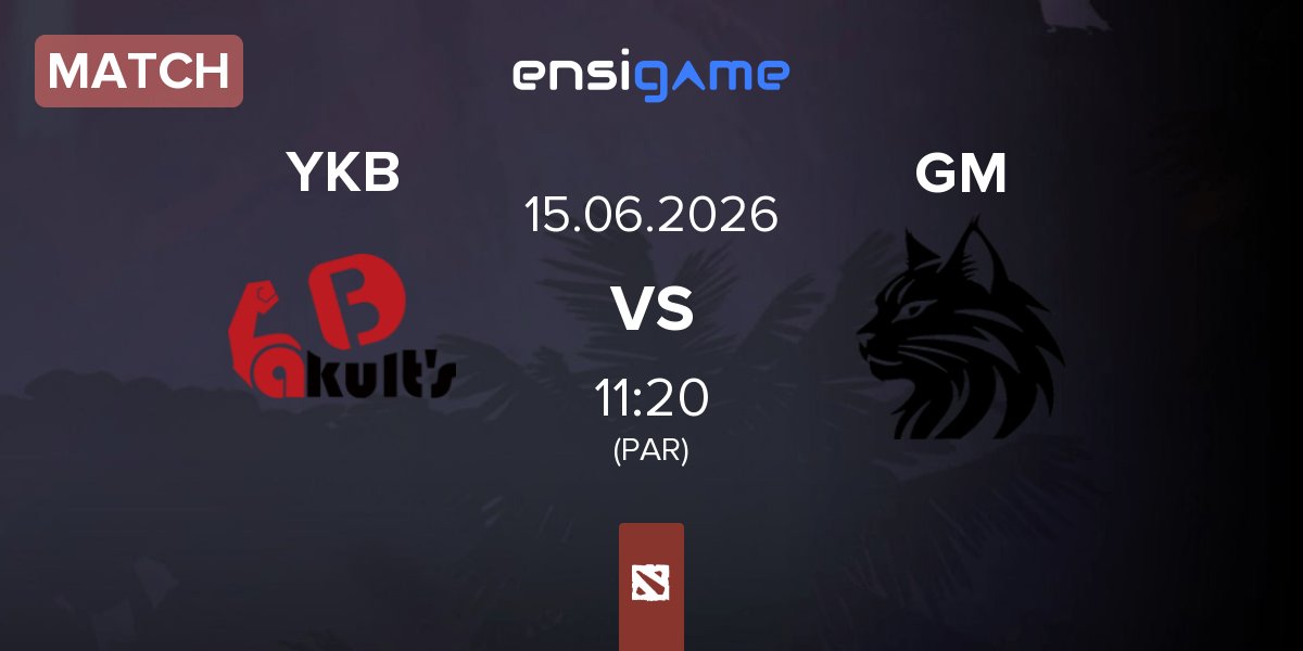 Match Yakult Brothers YKB vs Game Master GM | 15.06