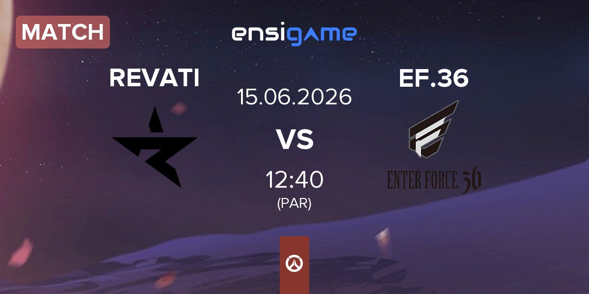 Match REVATI vs ENTER FORCE.36 EF.36 | 15.06