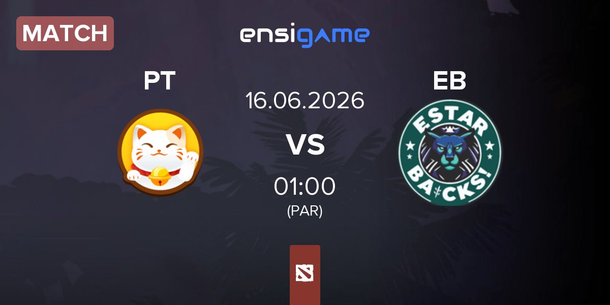 Match Playtime PT vs estar backs EB | 16.06