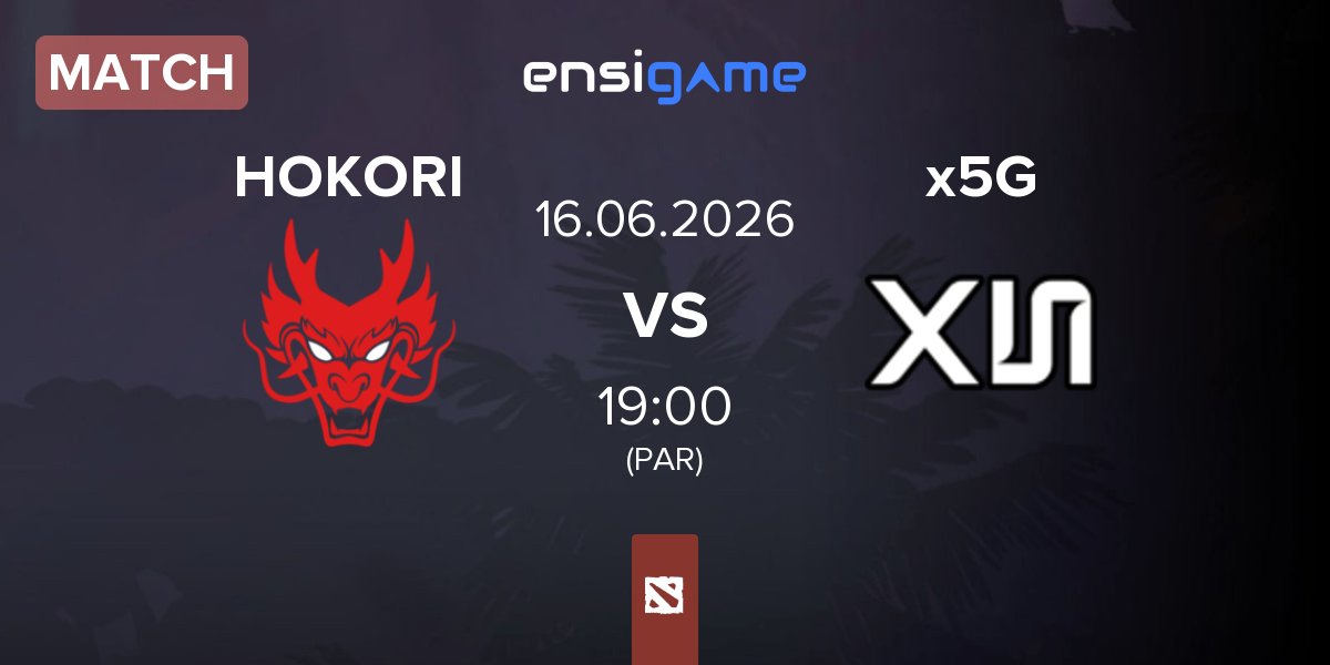 Match Hokori HOKORI vs x5 Gaming x5G | 16.06