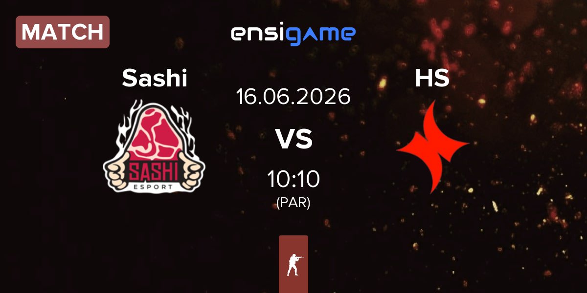 Partida Sashi Esport Sashi vs HyperSpirit HS | 16.06