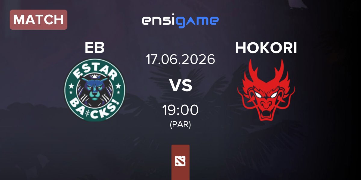 Match estar backs EB vs Hokori HOKORI | 17.06