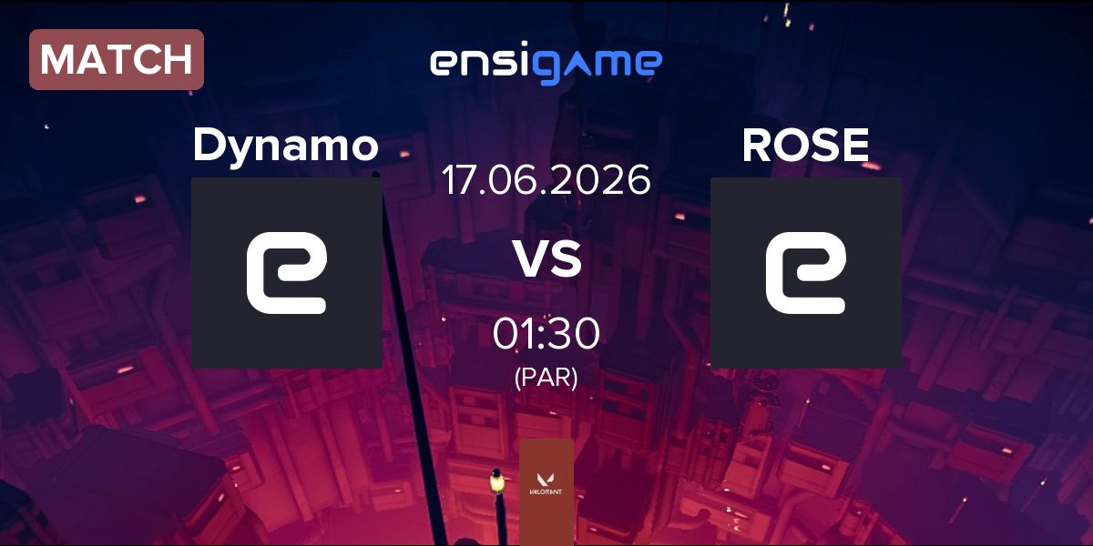 Partida Dynamo Esports Dynamo vs Rise of the Scarlet Empire ROSE | 17.06