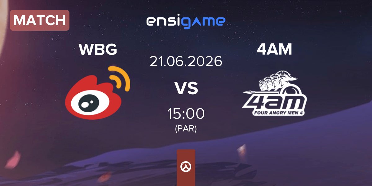 Partida Weibo Gaming WBG vs Four Angry Men 4AM | 21.06