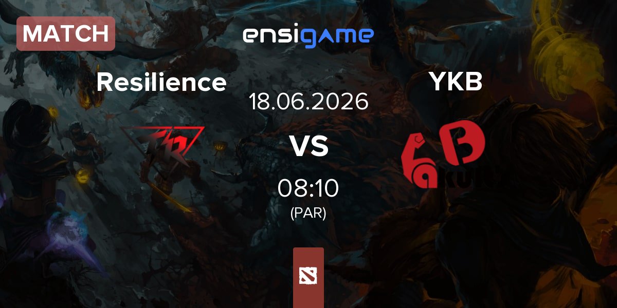 Match Team Resilience Resilience vs Yakult Brothers YKB | 18.06