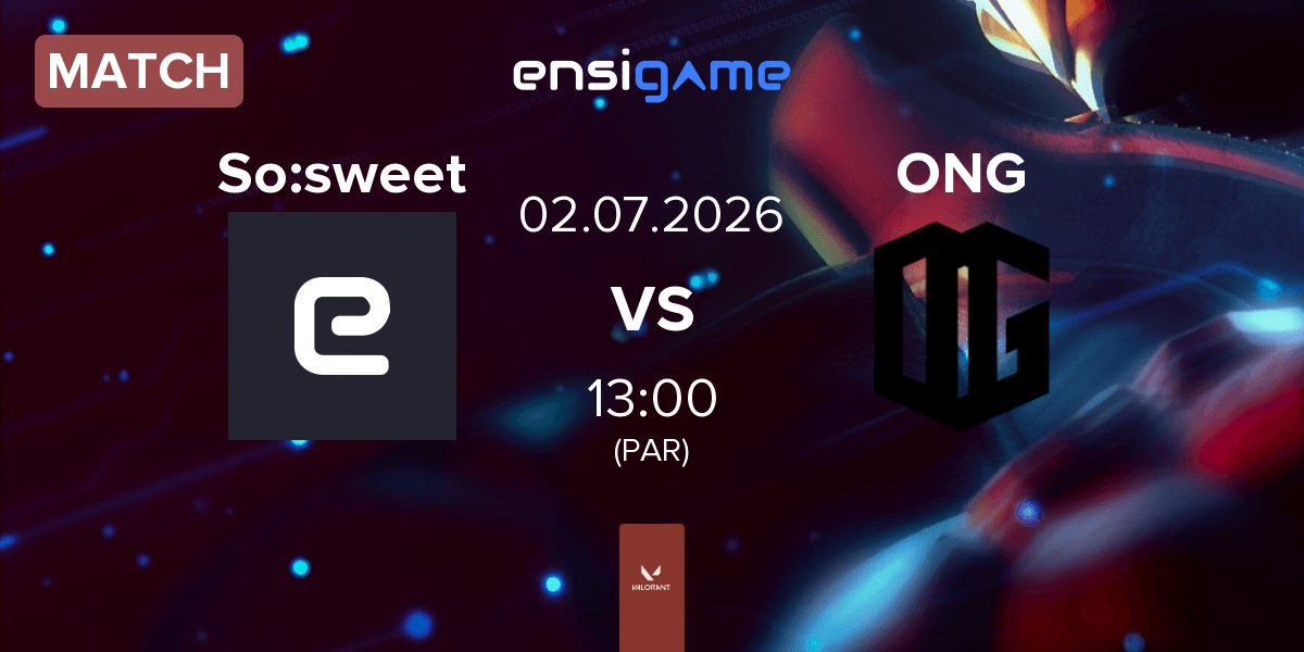 Match So:sweet vs ONSIDE GAMING ONG | 02.07