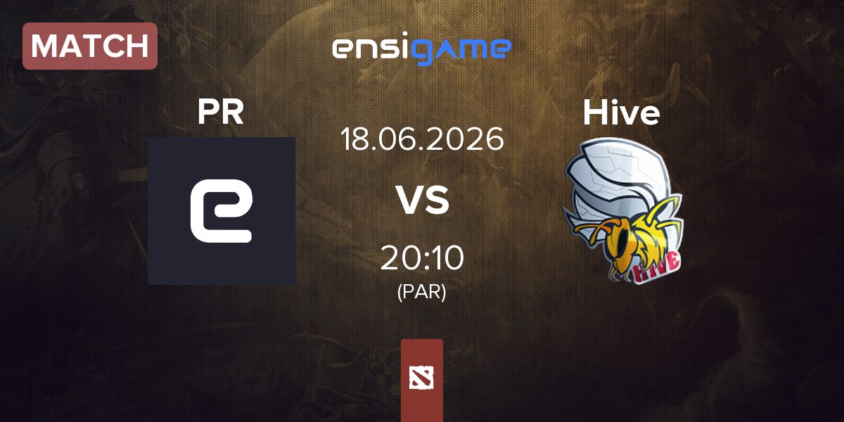 Match Power Rangers PR vs Hive | 18.06