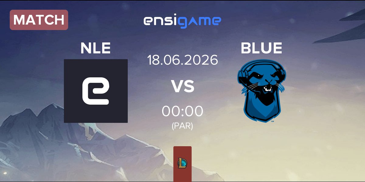 Match Nine Lives Esports NLE vs Blue Otter BLUE | 18.06