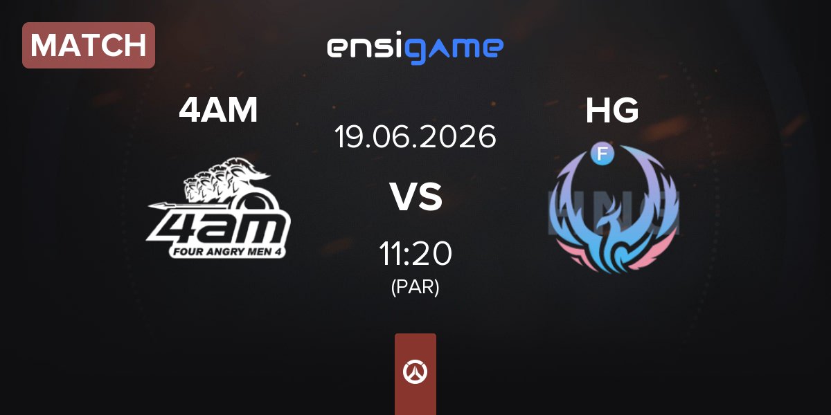 Partida Four Angry Men 4AM vs HUNENG Gaming HG | 19.06
