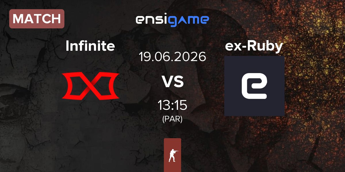 Partida Infinite Gaming Infinite vs ex-RUBY ex-Ruby | 19.06