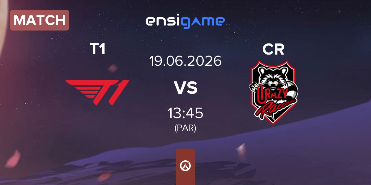 Match T1 vs Crazy Raccoon CR | 19.06