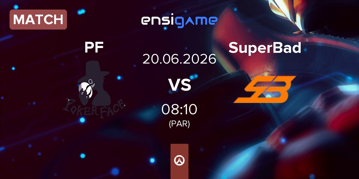 Partida Poker Face PF vs SuperBad | 20.06