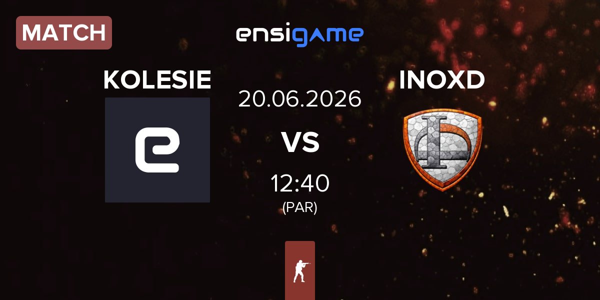Match KOLESIE vs INOX Division INOXD | 20.06