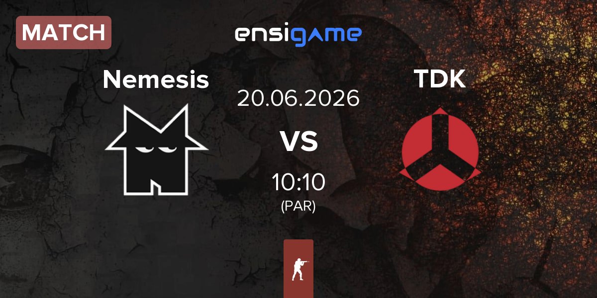 Partida Team Nemesis Nemesis vs TDK | 20.06