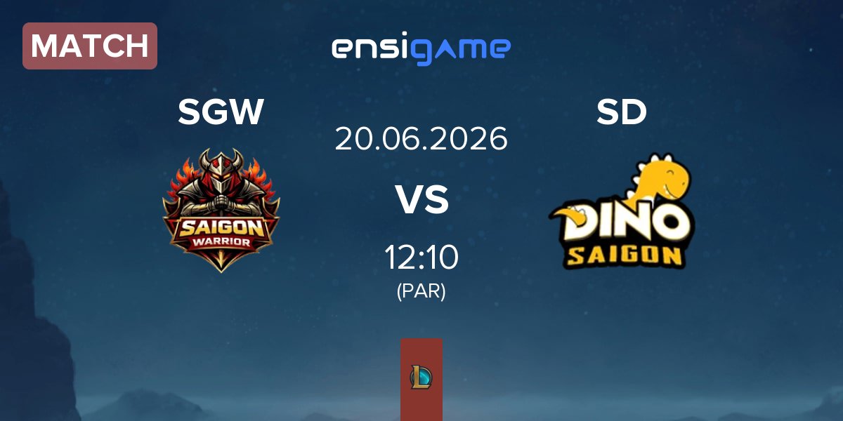 Match Saigon Warriors SGW vs Saigon Dino SD | 20.06