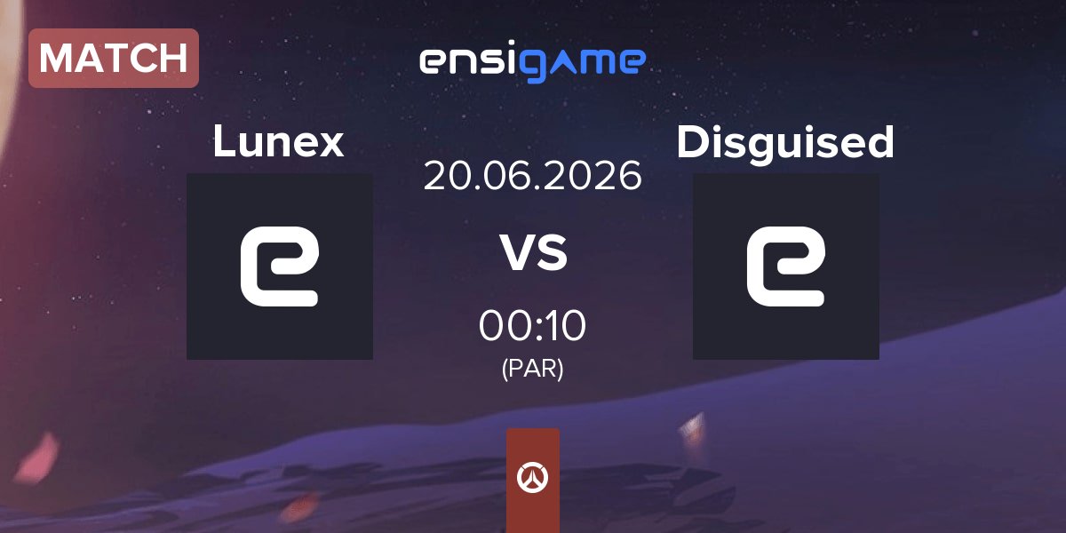 Partida LuneX Gaming LUNEX vs Disguised DSG | 20.06