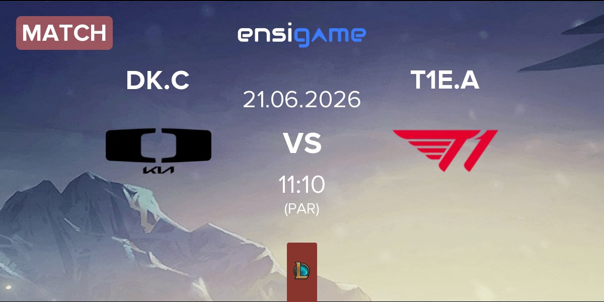 Match Dplus KIA Challengers DK.C vs T1 Esports Academy T1E.A | 21.06