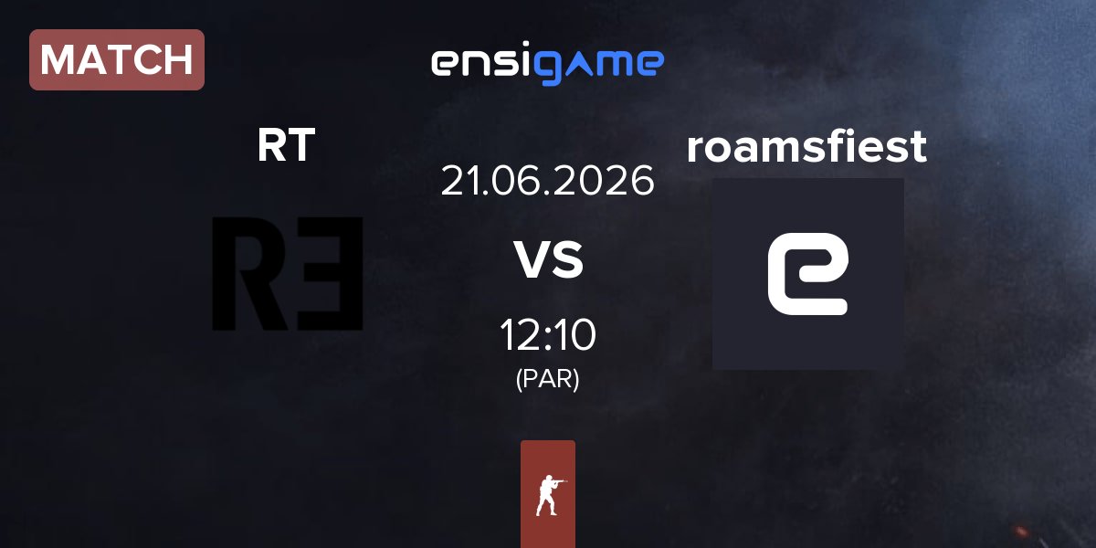 Match ReThink RT vs roamsfiest | 21.06