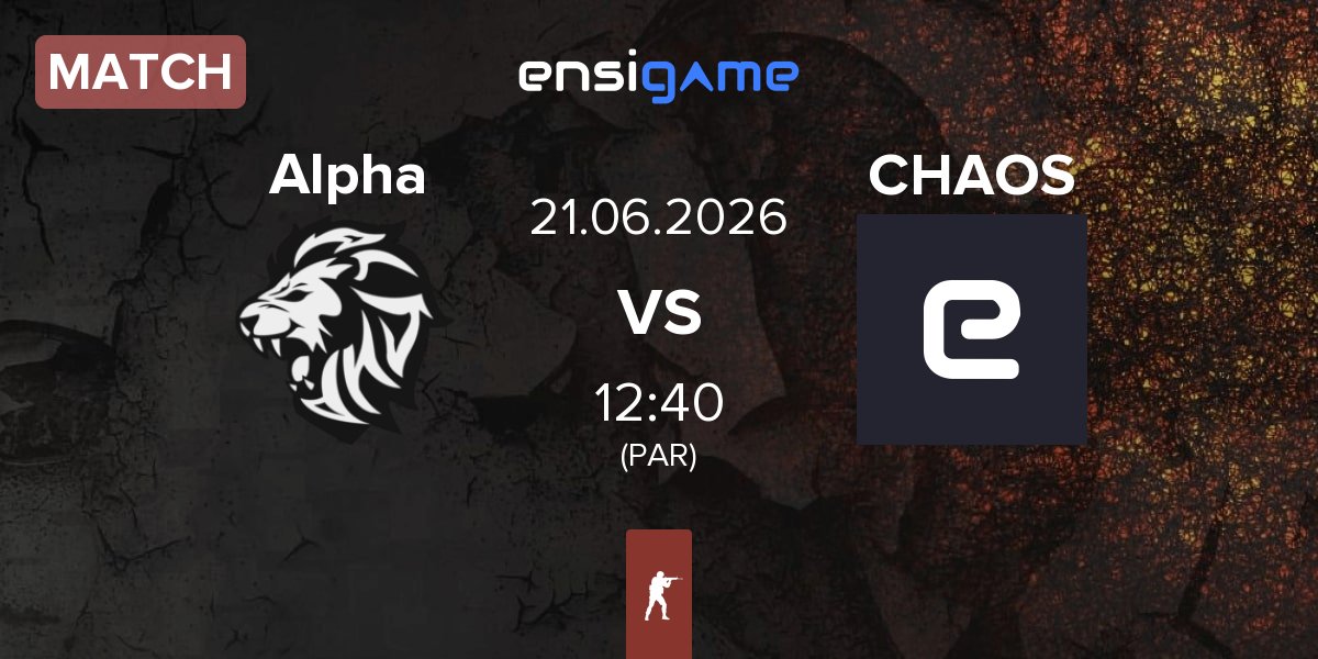 Match Alpha Gaming Alpha vs CHAOS | 21.06