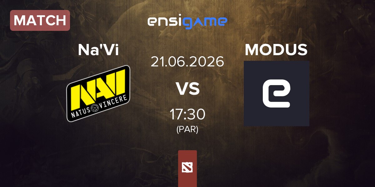 Match Natus Vincere Na'Vi vs MODUS | 21.06