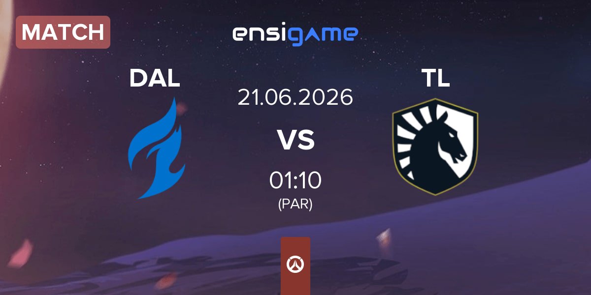 Partida Dallas Fuel DAL vs Team Liquid TL | 21.06