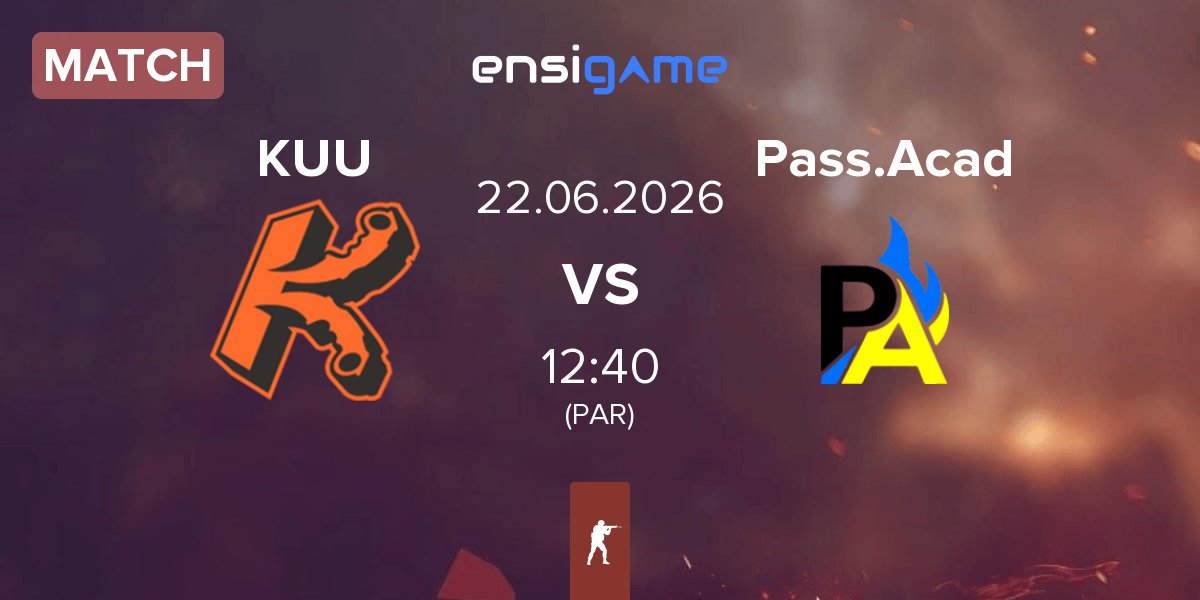 Partida KUUSAMO.gg KUU vs Passion Academy Pass.Acad | 22.06