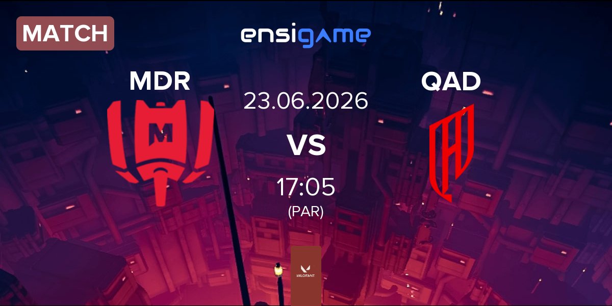 Match Mandatory MDR vs AlQadsiah Esports QAD | 23.06